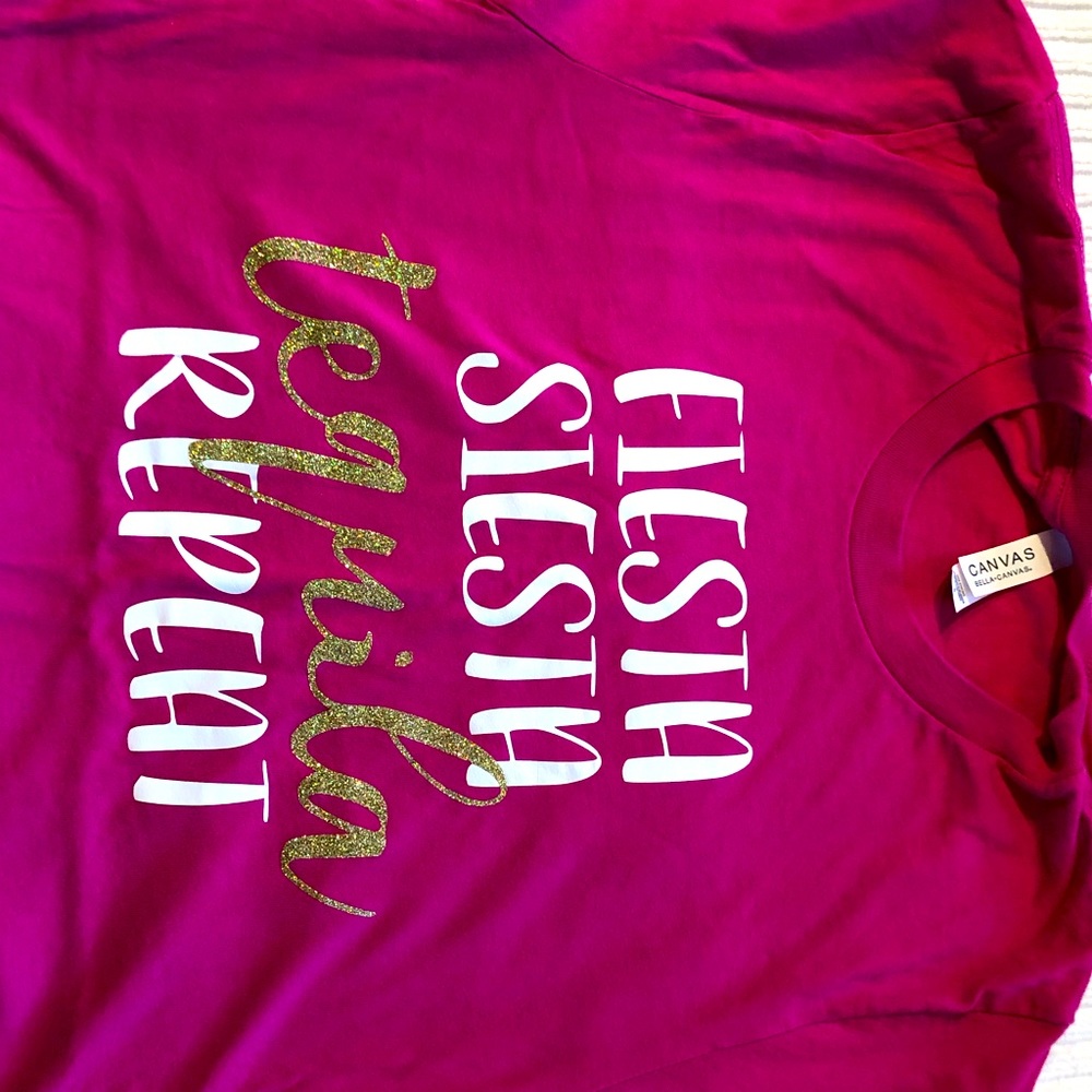 Siesta Fiesta Tequila Repeat Tee Shirt